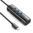 thumbnail image 4 of USB3.0 Hub 4 Port USB Hub USB Splitter Multiport Extended Data Cable for PC Keyboards Laptop Printer Mouse USB Adapter, 4 of 9