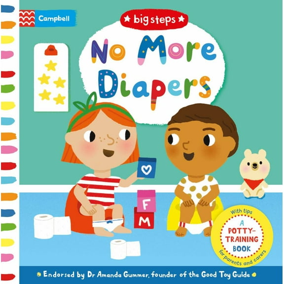 Campbell Books: No More Diapers: A Potty-Training Book (Board Book)