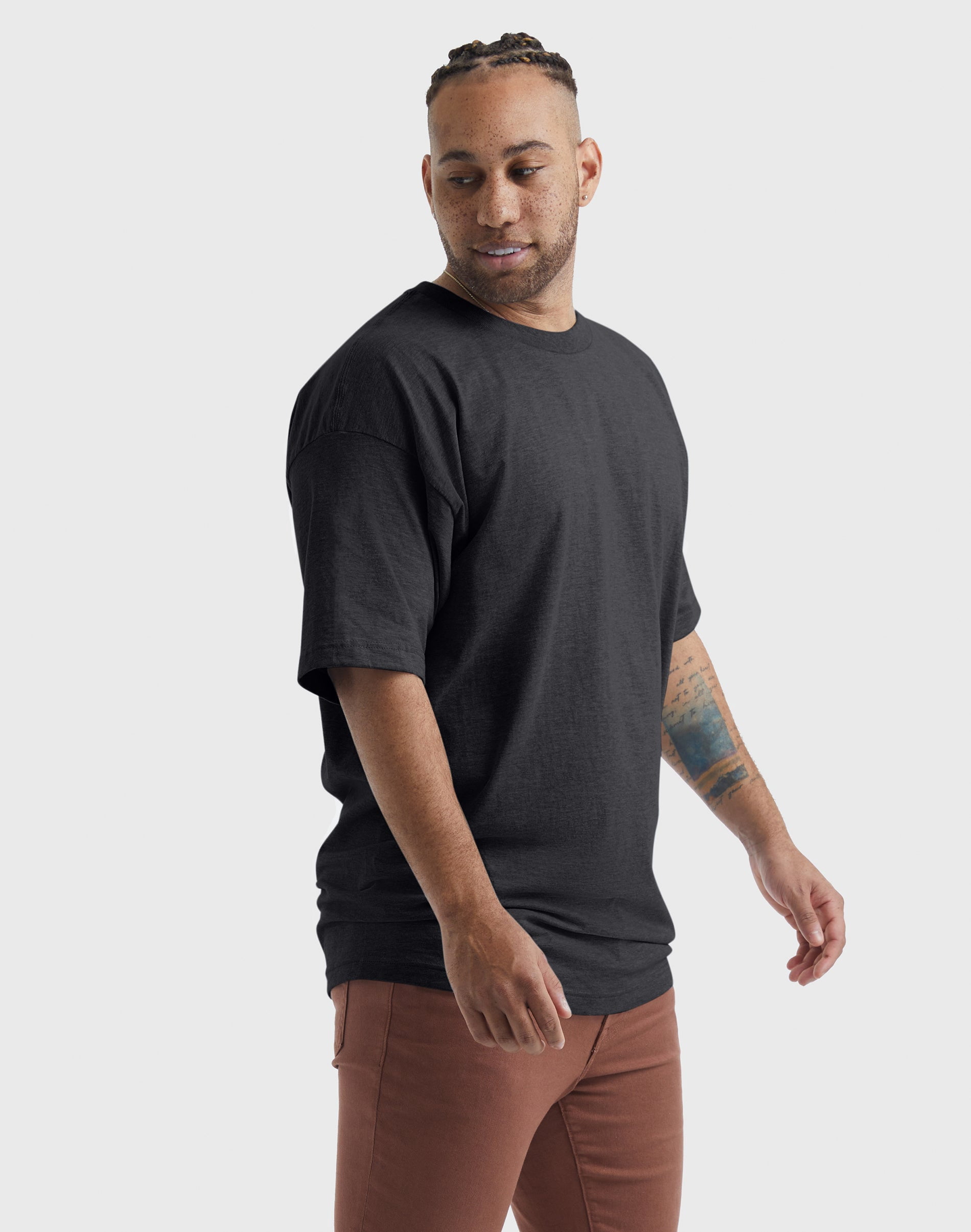 hanes pocket tees tall