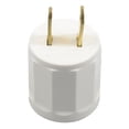 thumbnail image 1 of Pack De 2 Clavija Portalámpara Leviton Blanco 15A 125V, 1 of 3