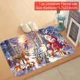 thumbnail image 3 of Felpudo navideño, alfombra de Papá Noel, decoraciones navideñas para el hogar 2023, regalos de Navidad, feliz año nuevo 2024, 3 of 5