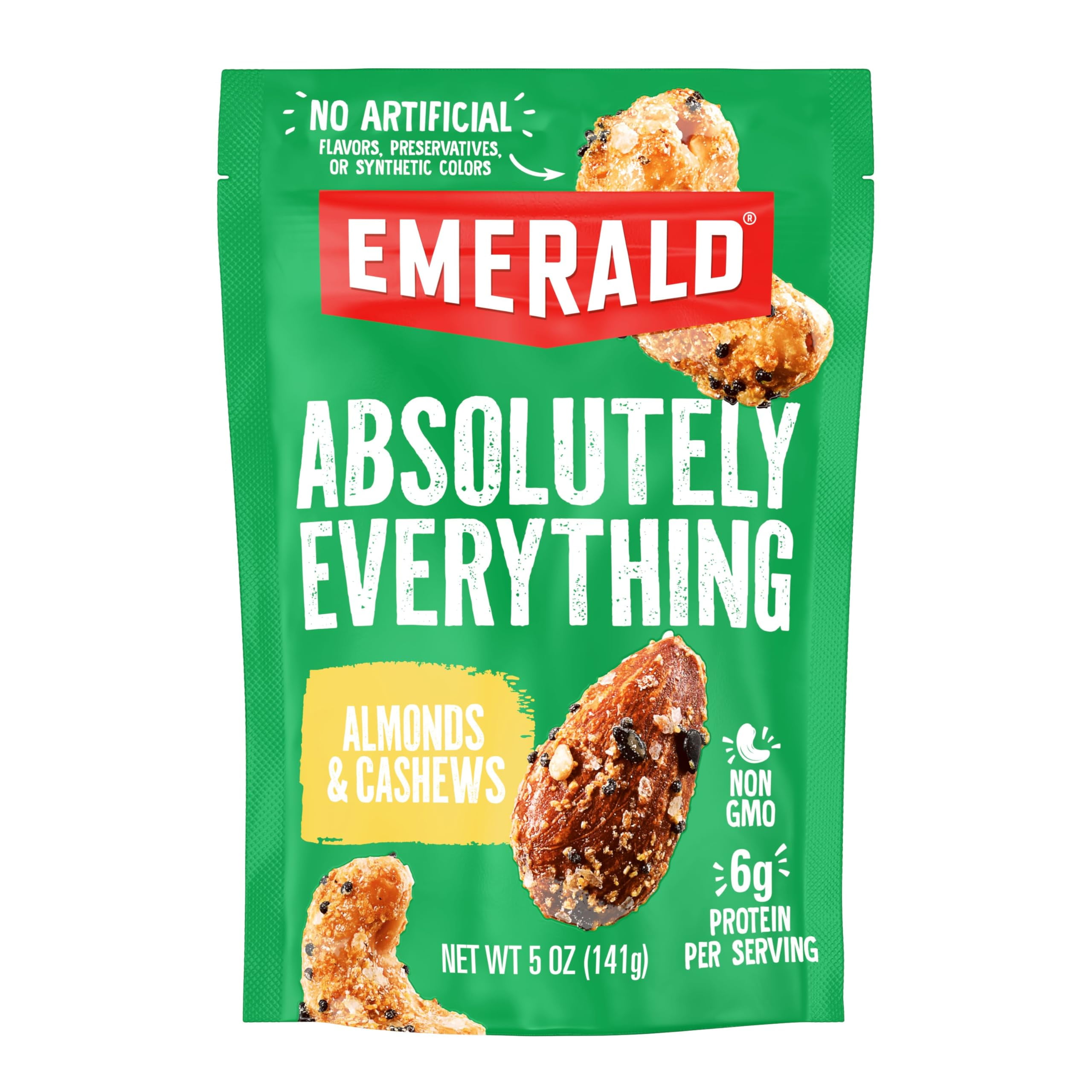 Amazon.com : Emerald Nuts Dry Roasted Almonds (1-Pack) | 5