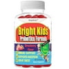Brightkids Kids Probiotic Immunity Formula Gummy Vitamins, Omega Elderberry Immunity Boosting, Digestive Support 60 Count by Celebrity LifeStyle