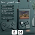thumbnail image 1 of e2 arcade recargable juego de consola de 16 bits de 10000 juegos de 35 pulgadas de pantalla iPS de 6000 mah Partido de Dobles - Dobles - Verde Oscuro, 1 of 5
