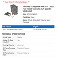 thumbnail image 2 of Oil Pump - Compatible with 2014 - 2022 Ford Transit Connect 2.5L 4-Cylinder VIN 7 DOHC 2015 2016 2017 2018 2019 2020 2021, 2 of 2