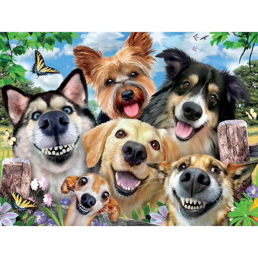 Ceaco: Selfies - Dog Delight Jigsaw Puzzle (550 pc)