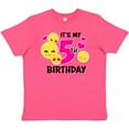 thumbnail image 3 of Inktastic Its My 5th Birthday with Emojis Youth T-Shirt, 3 of 5