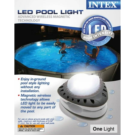 intex pool light magnetic