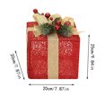 thumbnail image 4 of Hbdhejl Festive Led Lit Set: And Red Indoor/Outdoor Christmas With Main Power(3Colors), 4 of 6