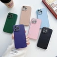 thumbnail image 7 of Compatible with iPhone 13 Pro Max Case,Light Luxury Vegan PU Leather Silicone Wireless Charging Plating Slim Case,Non-Slip Shockproof Full Camera Protection Case for iPhone 13 Pro Max(Golden), 7 of 7