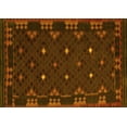 thumbnail image 1 of Ahgly Company Machine Washable Indoor Rectangle Southwestern Yellow Country Area Rugs, 8' x 12', 1 of 4