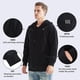 thumbnail image 3 of Sudaderas con capucha con calefacción Usb para hombre y mujer, de invierno, de algodón, con bolsillo y cremallera, de lana gruesa para amantes, sudaderas informales con calefacción para otoñ, 3 of 4