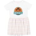 thumbnail image 3 of Inktastic Savannah Georgia Sunset Girls Toddler Dress, 3 of 5
