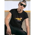 thumbnail image 2 of Neon Horse T-Shirt Men -Image by Shutterstock, Male XX-Large, 2 of 4