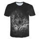 thumbnail image 1 of Nueva camiseta de moda de lobo Animal, camiseta de manga corta con cuello redondo, camiseta de lobo de dibujos animados para bebés, niños, camisetas casuales para niñas, camiseta 11T Gao Jinjia LED, 1 of 2