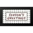 thumbnail image 2 of Jacobs, Cindy 14x9 Black Modern Framed Museum Art Print Titled - Seasons Greetings, 2 of 5