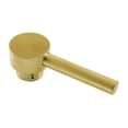 thumbnail image 5 of Kingston Brass KTDLD7 Concord Universal Front or Side Mount Toilet Tank Lever in Brushed Brass, 5 of 5