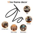 thumbnail image 3 of 6Pcs Wall Mounted Wine Storage Rack Display Stand Holder Bottles Decoration Ornament Countertop Bar Farmhouse Tool, 3 of 10