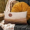 thumbnail image 4 of Vintage Southwestern Landscape Pillow Cover 18x18 inch Sofa Cactus Pillowcase Western Equestrian Burnt Orange Sunset Rust Throw Pillowcase Outdoor Lumbar Home Decoration, 4 of 10