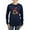 Navy, variant on CafePress - English Mastiff Christmas Long Sleeve T Shirt - Women's Long Sleeve Graphic Tee Casual Fit
