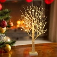 thumbnail image 4 of Árbol de abedul iluminado NXUEBDU de 2 pies con 144 LED blancos y temporizador, 4 of 6