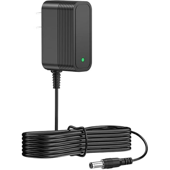 0829 12V Charger for EverStart Maxx Jump Starter Power Cord Adapter for Ever Start J7CCE J7CE Max 800 Peak Amp 800A Battery Car Camo Jump Starter 120 PSI Air Compressor