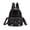 Black, variant on Fashion Backpack Mini Backpack Purse for Women Purses PU Leather Pompom Backpack Shoulder Bag