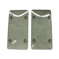 thumbnail image 2 of 2 Pcs ​License Plate Shields, License Plate Frame Transparent Dark Gray Plate Covers for Car Truck, 2 of 9