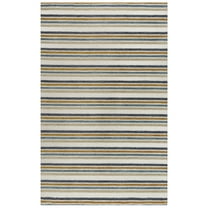 Rizzy Rugs Tetra Area Rug TET108 Ivory Rows Lanes 8' 9" x 11' 9" Rectangle
