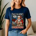 thumbnail image 5 of Santa Tech Support Rebooting Christmas, Funny Christmas TShirt, Santa Shirt, Vintage Holiday Tee, Merry Xmas Gift, Family Holiday Outfits, 5 of 5