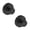 Black, variant on Suction cup hooks for shower rooms, detachable towel hooks for bathroom windows, glass doors, and walls, bathrobe ring hooks - 2-pack