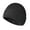 Black, variant on Warm Winter Hats for Men and Women, Thick Stretchy Knit Beanie, Extended Brim Soft Breathable Skull Cap, Everyday Cold Weather Wear, One Size Fits Most, Black, 9.06 inches / 23.0 cm