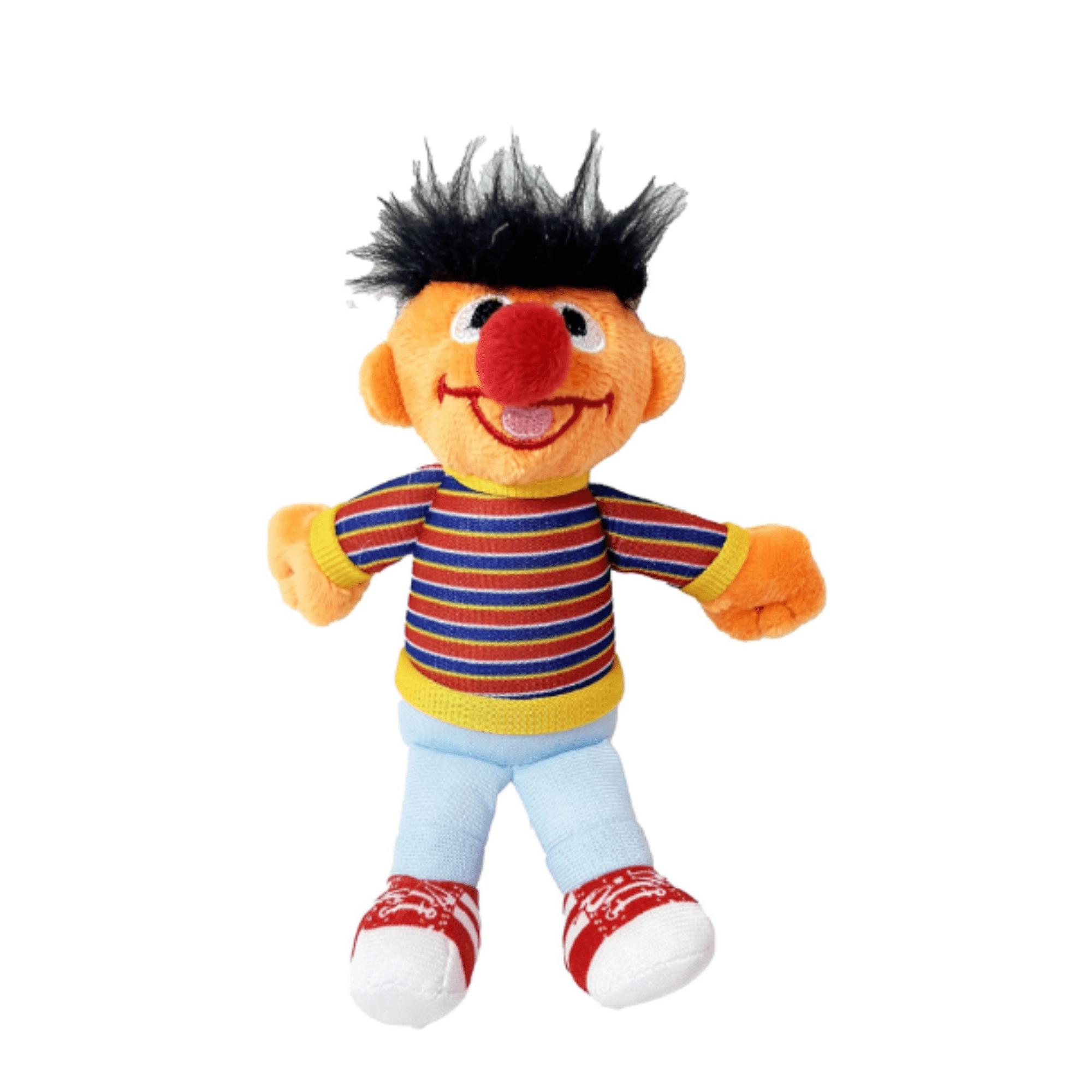 Sesame Street 3pcs  Bert Ernie, and Oscar The Grouch Plush Keychains
