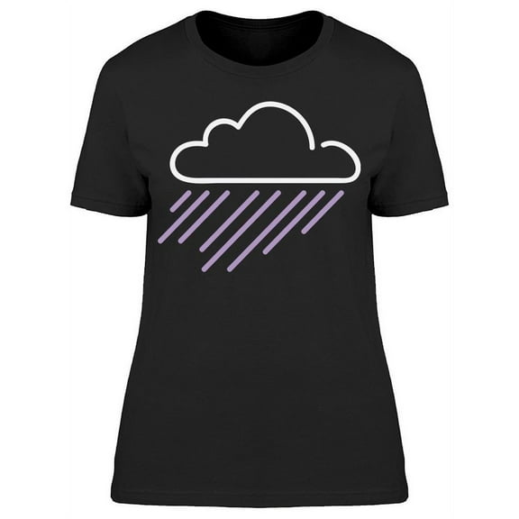 Rain Icon Graphic Women's T-shirt
