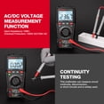 thumbnail image 2 of HABOTEST HT135A Handheld Digital Multimeter with 4000 True RMS Counts, Auto-Ranging & Auto-Shutoff, Measures AC/DC Voltage/Current, Resistance, Capacitance, Frequency, Temperature (°C/°F), Includes, 2 of 6