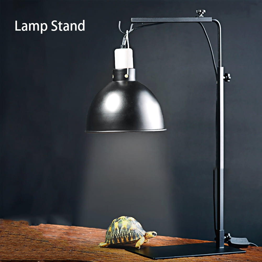 Reptile Lamp Stand Heating Lamp Holder Adjustable Telescopic Metal Floor Lamp Bracket Succulent