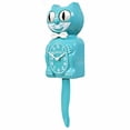thumbnail image 2 of Vibrant Blue Turquoise Kit Cat Clock 15.5" Full Size Kit-Cat Klock with Moving Eyes and Tail Retro Style, 2 of 4