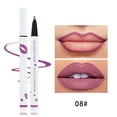 thumbnail image 2 of 2025 New Longwear Liquid Lip Liner, Liquid Lip Liner Pen, Matte Lip Stain Marker, 2-in-1 Waterproof Lipstick Lip Liner, Waterproof Quick-Drying Long-Lasting Matte Liquid Lipstick, 2 of 7