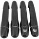 thumbnail image 2 of Door Handle Cover Trim Silver Exterior Accessories with 2 Keyholes for Toyota Hilux Vigo 2005-2014, 2 of 3