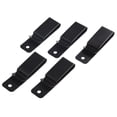 thumbnail image 4 of Diy Accessories 5Pcs Iron Black Sheath Belt Clip Metal Spring Hook Buckle, 4 of 9