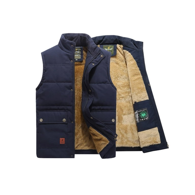 Walmart mens deals fleece vest