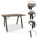 thumbnail image 5 of Mesa de Comedor Frankfurt Rectangular 120X70 Nogal, 5 of 9