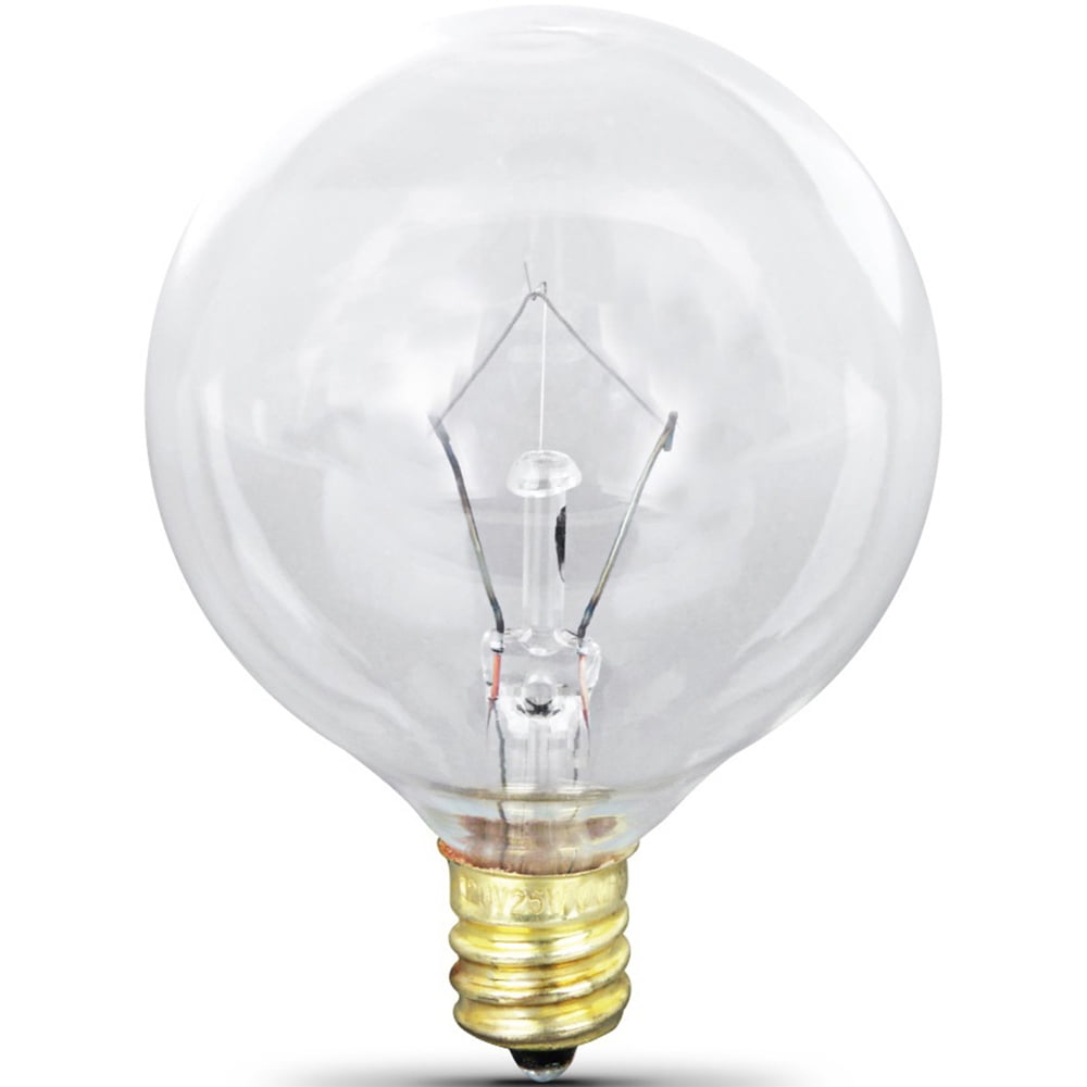 Great Value Incandescent G12.5 Replacement Bulb 20 Watt 2PK