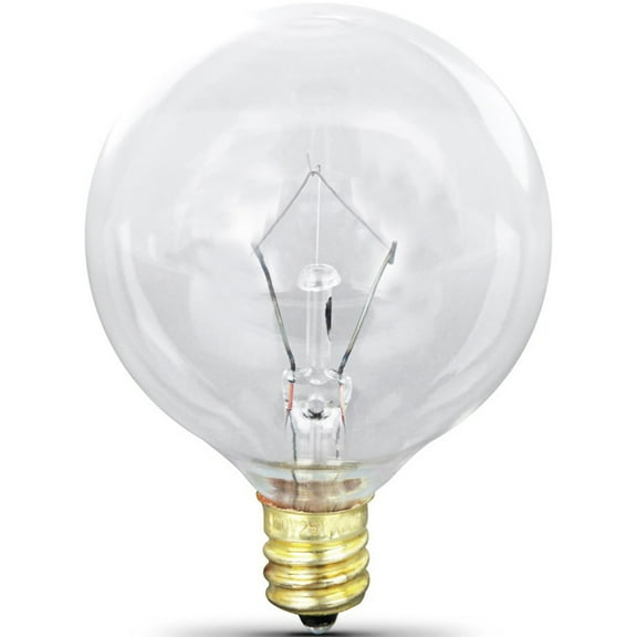 Great Value Incandescent G12.5 Replacement Bulb 25 Watt 2PK