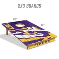 thumbnail image 6 of YouTheFan NCAA LSU Tigers 2' x 3' Cornhole Game, 6 of 6