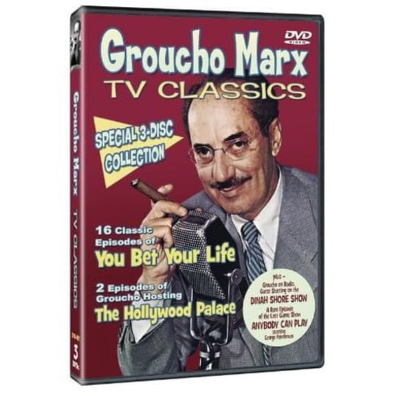 Pre-Owned Groucho Marx TV Classic: 3-Disc Collector's Set