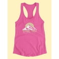 thumbnail image 3 of Camping Area Mountain Racerback Tank Women -Image by Shutterstock, Female Large, 3 of 4