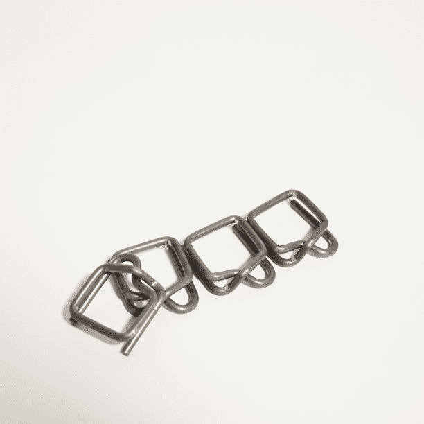 Download 1/2" Self-Locking Metal Buckle for Shrink Wrap Strapping Systems - 25 - Walmart.com - Walmart.com