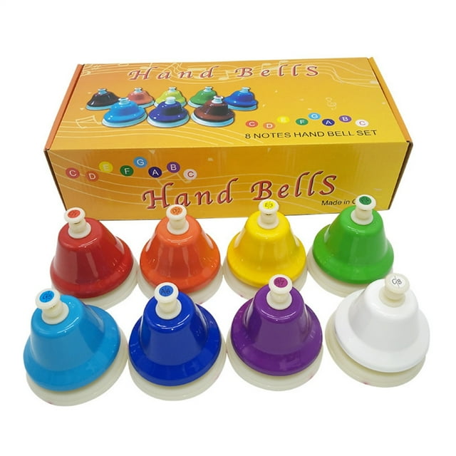 Juguete Para Niños Con Campana De Mano, Juego De Instrumentos De Percusión Musical Para Principiantes Para El Hogar
