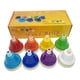 thumbnail image 1 of Juego de instrumentos de percusión arcoíris, campana de mano de 8 notas, juguete musical para niños, campana de mano, diseño de clase mundial, 1 of 8